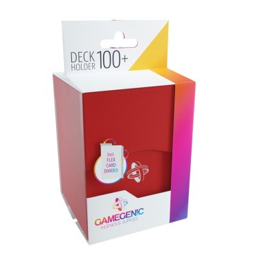 deck holder 100 rouge gamegenic ggs25034ml 