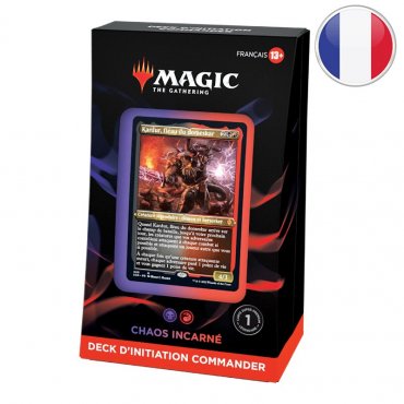 deck initiation commander magic chaos incarne fr 