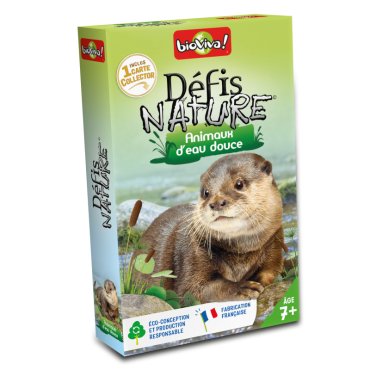 defis nature animaux deau douce boite de jeu 