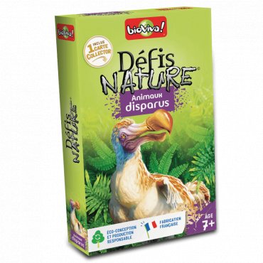 defis nature animaux disparus boite de jeu 