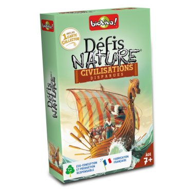 defis nature civilisations disparues boite de jeu 