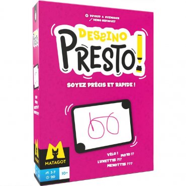 dessino presto boite de jeu 