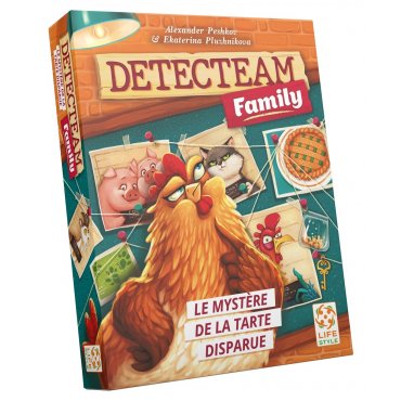 detecteam family le mystere de la tarte disparue boite de jeu 