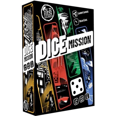 dice mission jeu old hen boite de jeu 