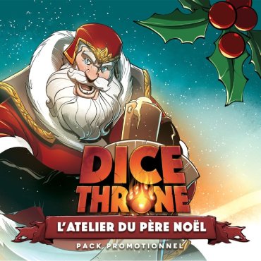 dice throne pask promotionnel l atelier du pere noel jeu lucky duck boite de jeu 