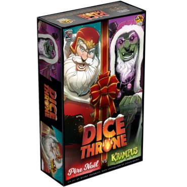 dice throne saison 2 pere noel vs krampus jeu lucky duck games boite 