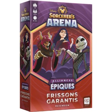 disney sorcerer s arena alliances epiques extension frissons garantis boite de jeu jeu usaopoly boite de jeu 