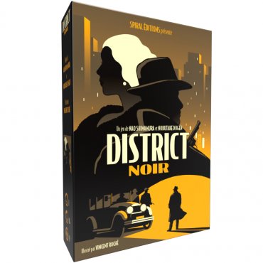 district noir jeu spiral editions boite 