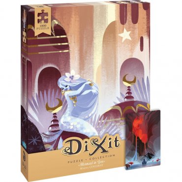 dixit puzzle 1000p mermaid in love boite de jeu 