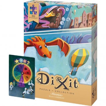 dixit puzzle 500p adventure boite de jeu 