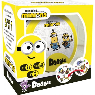 dobble minions boite de jeu 