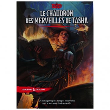 donjons et dragons le chaudron des merveilles de tasha couverture 