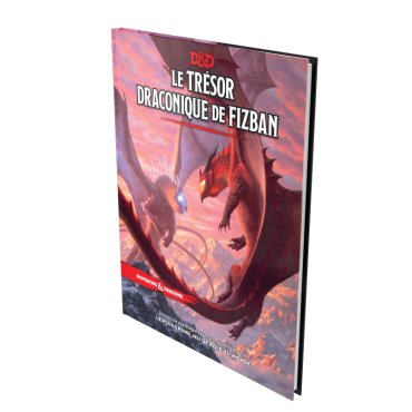 donjons et dragons le tresor draconique de fizban couverture 