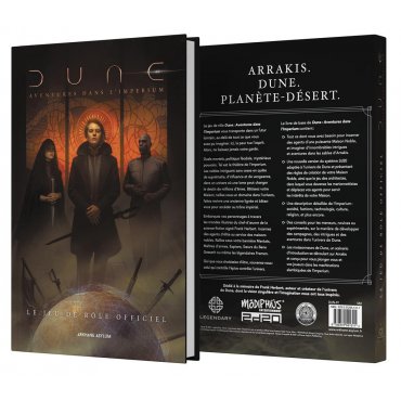 dune jdr aventures dans imperium livre de base 