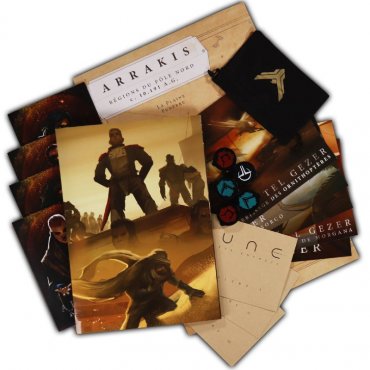 dune secrets enfouis pack de goodies 