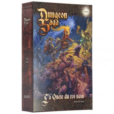 dungeon saga la quete du roi nain boite de base 