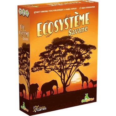 ecosysteme savane jeu origames boite de jeu 