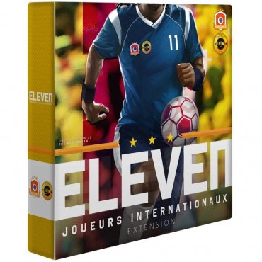 eleven extension joueurs internationaux boite de jeu 