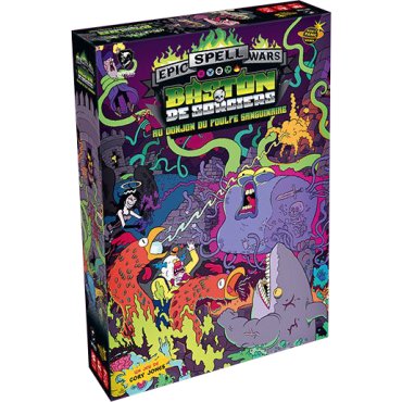 epic spell wars baston de sorciers au donjon du poulpe sanguinaire jeu dont panic boite de jeu 
