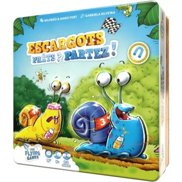 escargots prets partez jeu flying games boite de jeu 