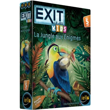 exit kids la jungle aux enigmes jeu iello boite 