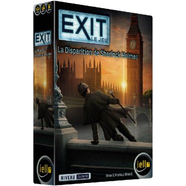 exit la disparition de sherlock holmes boite de jeu 