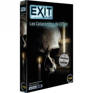 exit le jeu les catacombes de l effroi jeu iello boite 