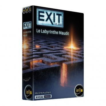 exit le labyrinthe maudit boite de jeu 