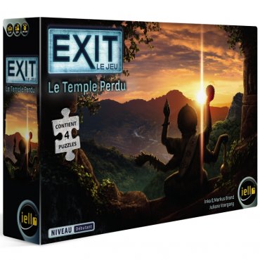 exit puzzle le temple perdu jeu iello boite 