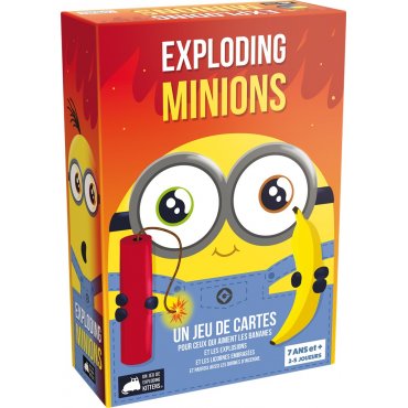 exploding minions boite de jeu 