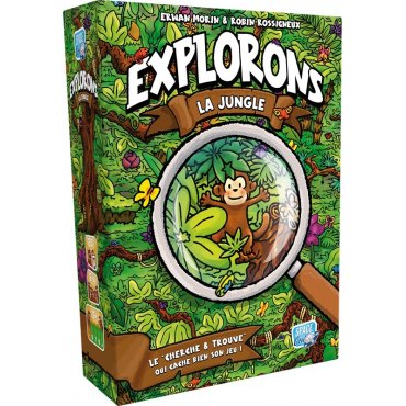 explorons la jungle boite de jeu 