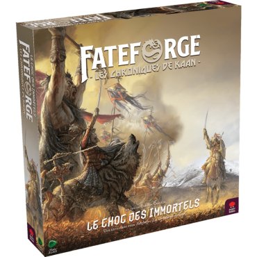 fateforge extension le choc des immortels jeu agate boite de jeu 