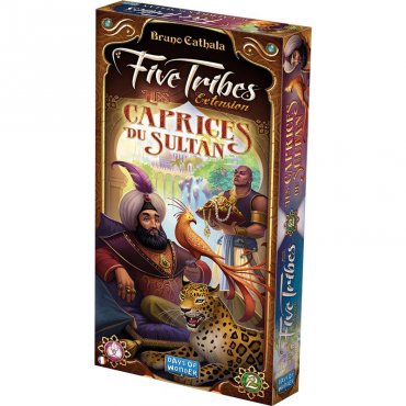 five tribes extension les caprices du sultan jeu days of wonder boite 