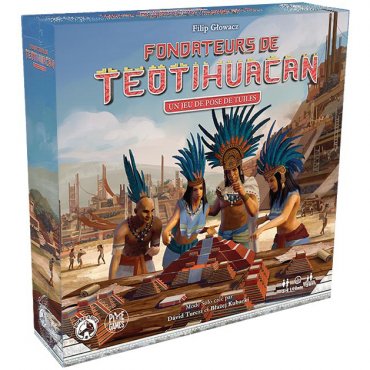 fondateurs de teotihuacan jeu pixie games boite 