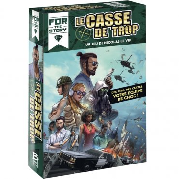 for the story le casse de trop jeu bragelonne boite 