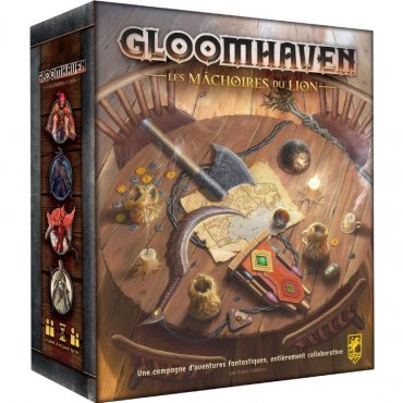 gloomhaven les machoires du lion jeu asmodee boite 