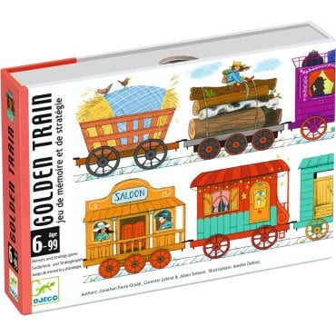 golden train jeu djeco boite de jeu 