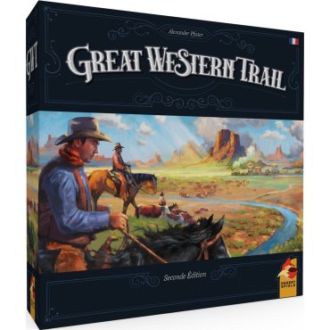 great western trail seconde edition boite de jeu 