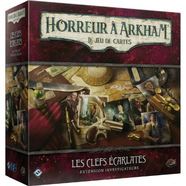 haa les clefs ecarlates extension investigateurs boite de jeu 