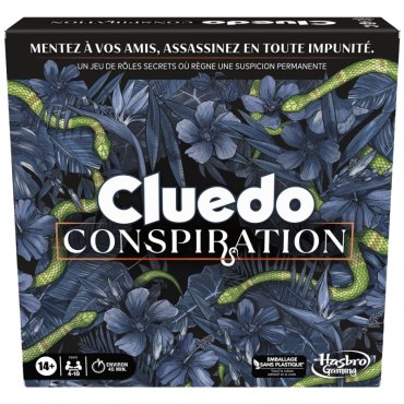 hasbro cluedo conspiration boite de jeu 