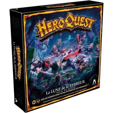 heroquest extension la lune de la terreur jeu avalon hill boite 