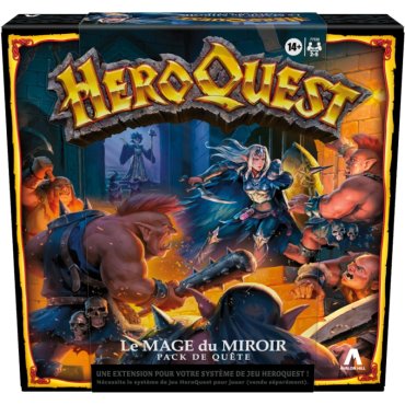 heroquest extension le mage du miroir boite de jeu 