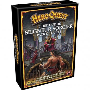 heroquest extension le retour du seigneur sorcier jeu avalon hill boite 