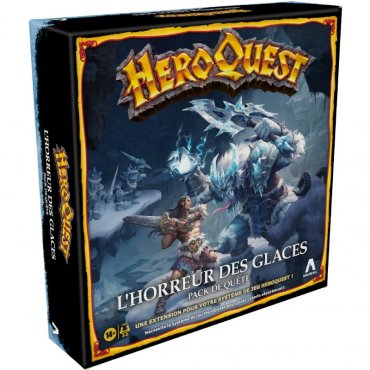 heroquest pack de quete l horreur des glaces jeu avalon hill boite 