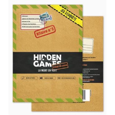 hidden games la mort en vert boite de jeu 