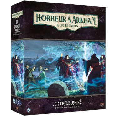 horreur a arkham jce extension campagne le cercle brise jeu ffg boite 