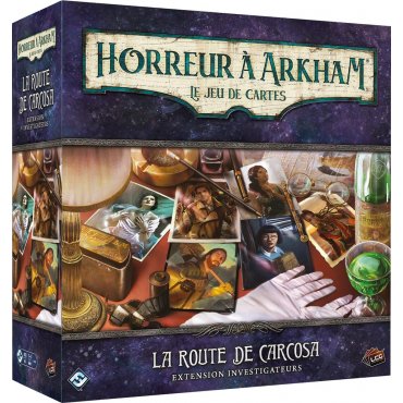 horreur a arkham jce la route de carcosa investigateurs boite de jeu 