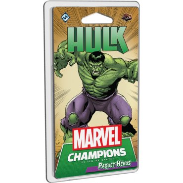 hulk paquet heros marvel champions le jeu de cartes jeu ffg boite 