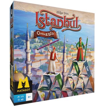 istanbul choose and write jeu matagot boite de jeu 