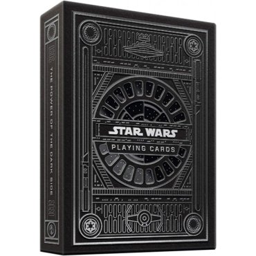 jeu de 54 cartes bicycle star wars dark side noir 